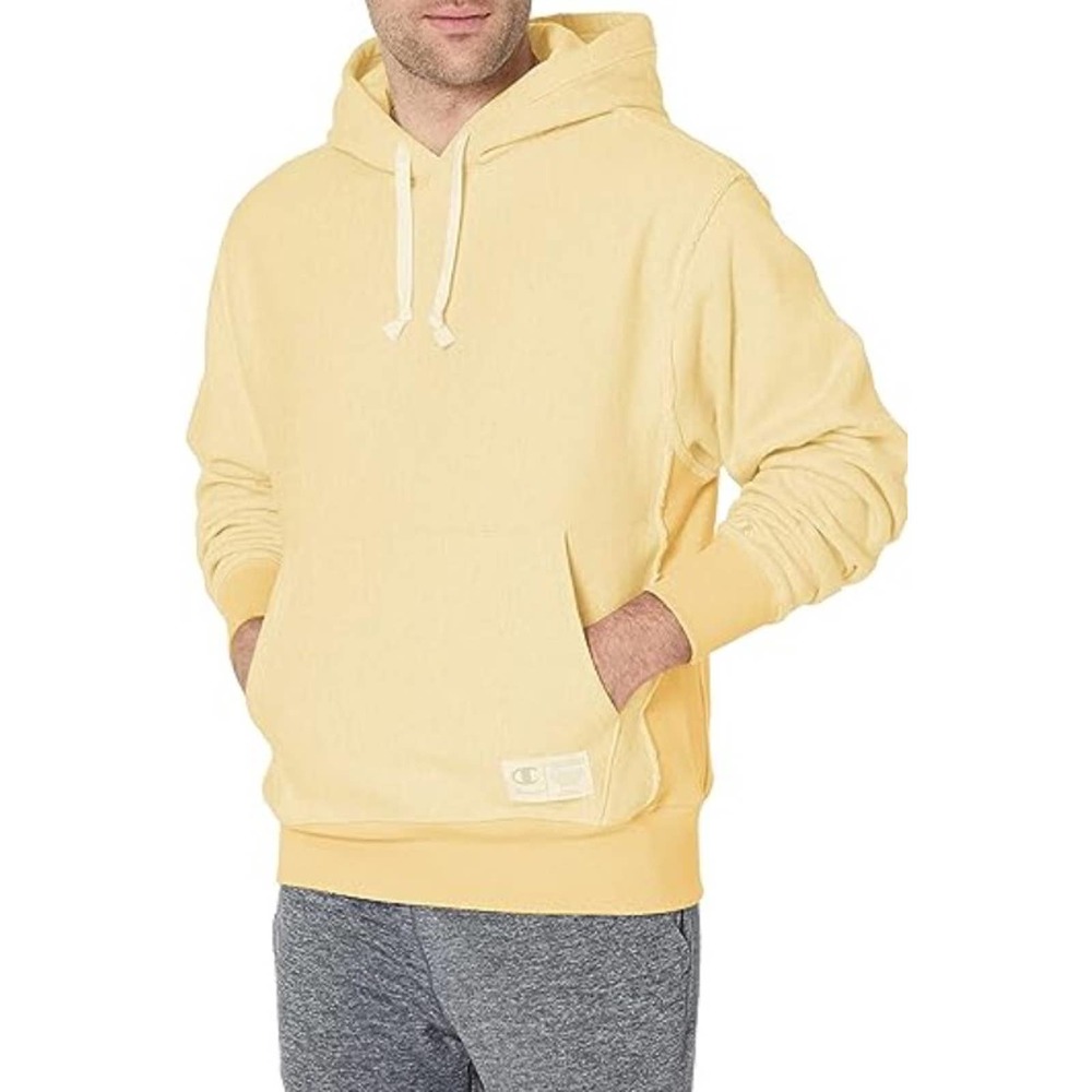 Champion Men’s Yellow Pullover Hoodie